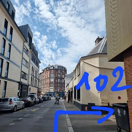 Apartmán Le Rive Gauche By Beds76, Grand Parking Rouen