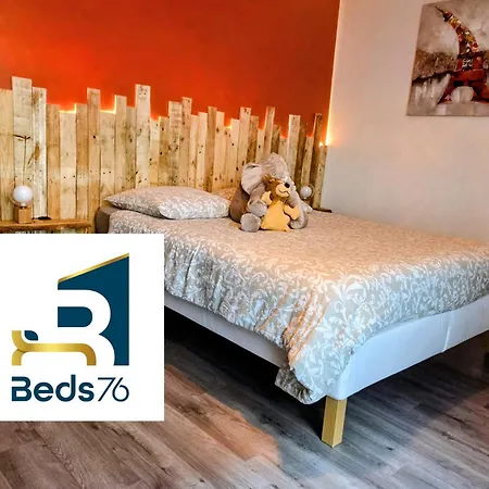 Le Rive Gauche By Beds76, Grand Parking Apartmán Rouen