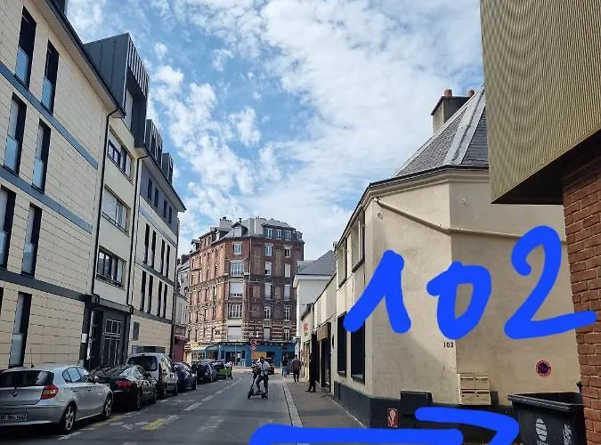 Lägenhet Le Rive Gauche By Beds76, Grand Parking Rouen